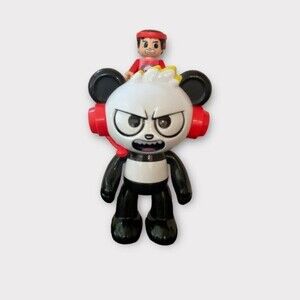 Ryan's World 6” Choppin' Combo Panda Figure Playset Set On Wheels